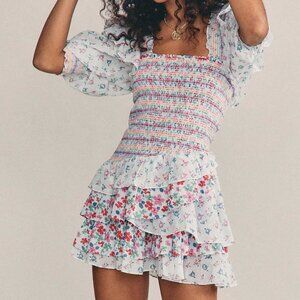 LoveShackFancy Golden Dress